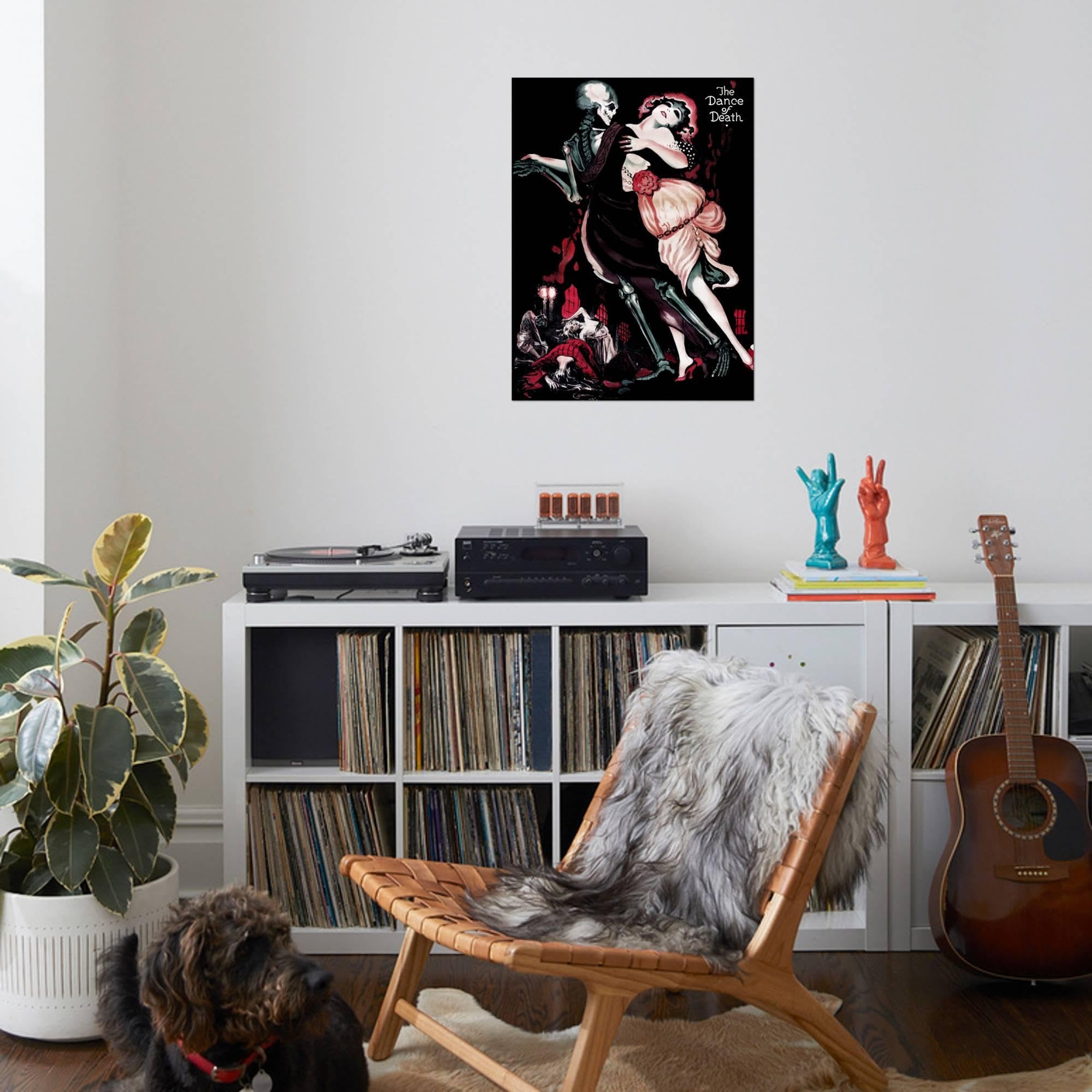 Amazon.com: ART.COM Wall Art Print Der Totentanz, (aka the Dance