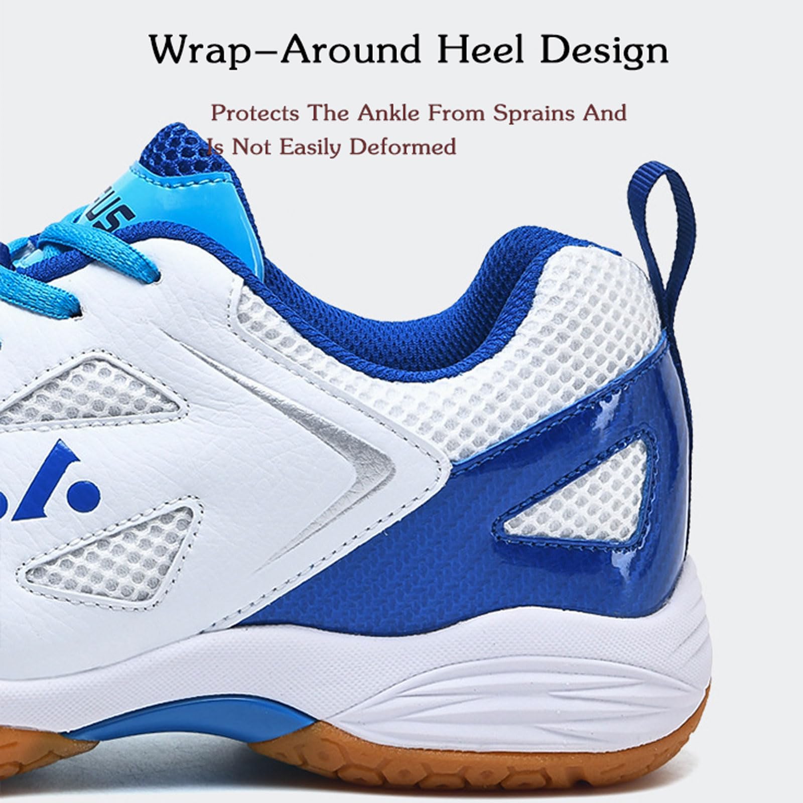 Zapatillas Tenis,Zapatos De BáDminton,Zapatillas De Squash Ligero Antideslizante Zapatos Deportivos Hombre Transpirable Zapatillas Voleibol Hombre Mujer para Adulto Deportes Fitness
