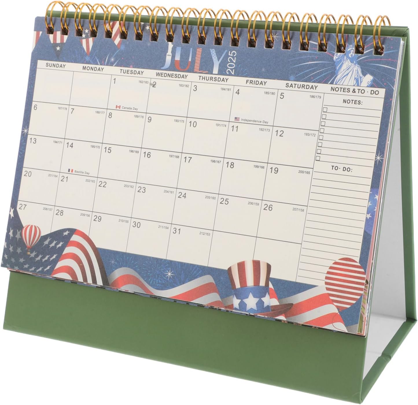 NUOBESTY 2026 Desk Calendar – Mini Monthly Flip Calendar Small Standing Desktop Planner Daily Schedule For Home & Office, Pink, 4.01 X 2.99 X 2.24 Inches - View #8