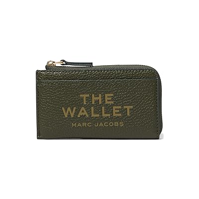 Marc Jacobs The Leather Top Zip Wallet Wallet Women