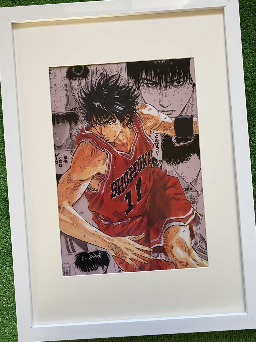 Amazon.co.jp: 額装品 スラムダンク SLAM DUNK 井上雄彦 流川楓ver
