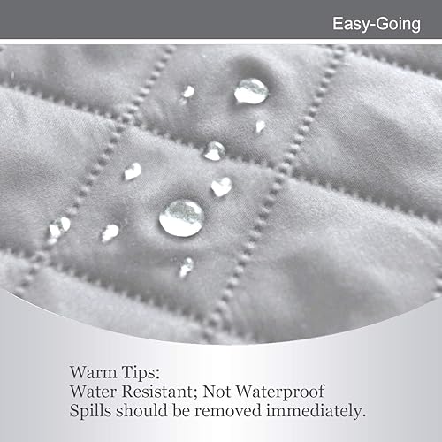 Miniatura 163 de Easy-Going - Funda reversible sobredimensionada para sofá de 3 cojines, protector de muebles resistente al agua con tubos de espuma para perros Gris