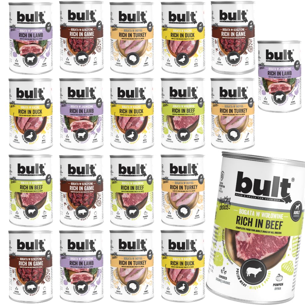 BULT Hundefutter Nass Dose 20x400g Mix