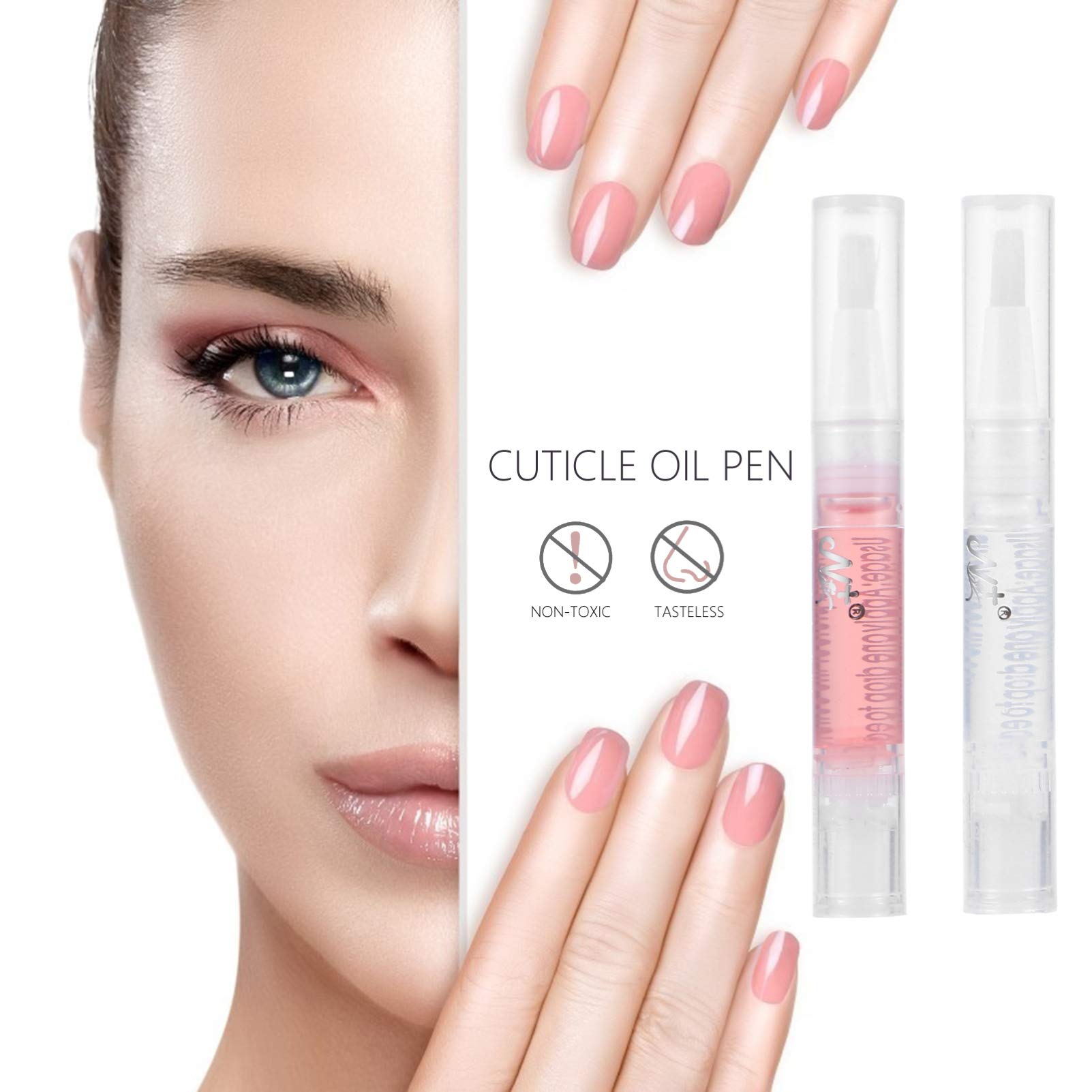 Healvian 16piezas Aceite Para Cutículas Bolígrafo Nutrición Para Uñas y Manicura Hidratación y Reparación Aromas Mezclados Para Salones y Doméstico