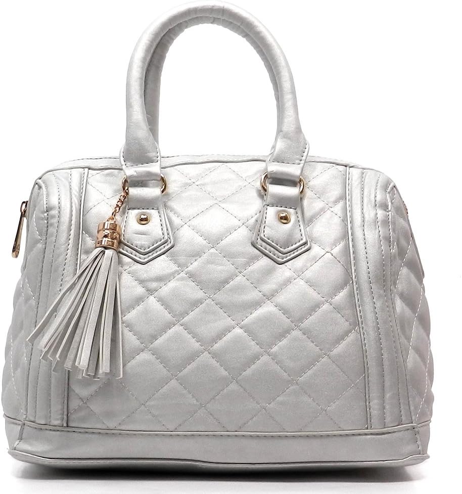 Amazon.com: Quilted Boston Bag (BLACK) : Clothing, Shoes