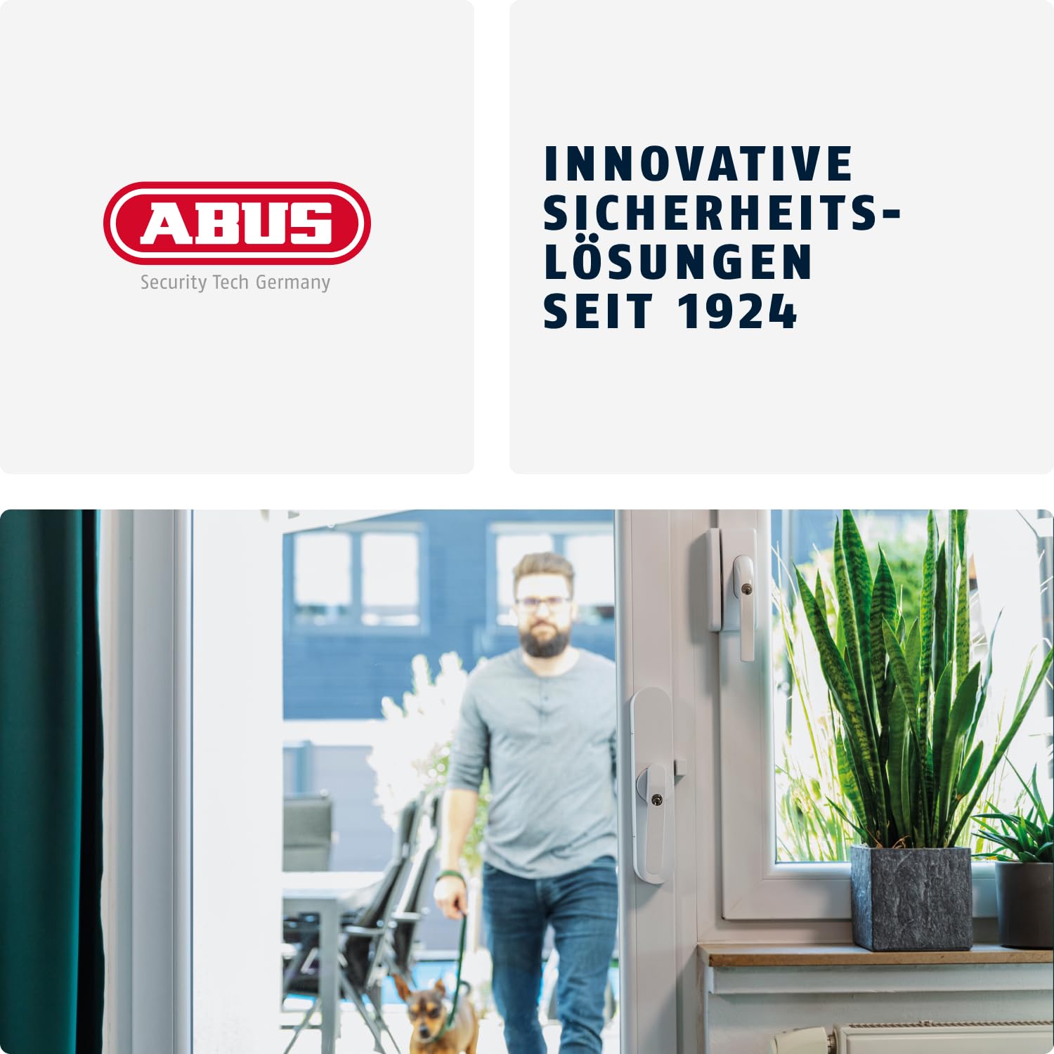 ABUS Bridge One – mostek WLAN – rozszerzenie do produktów ABUS One – zdalne sterowanie i zarządzanie uprawnieniami – integracja z inteligentnym domem – sterowanie głosowe – czarny