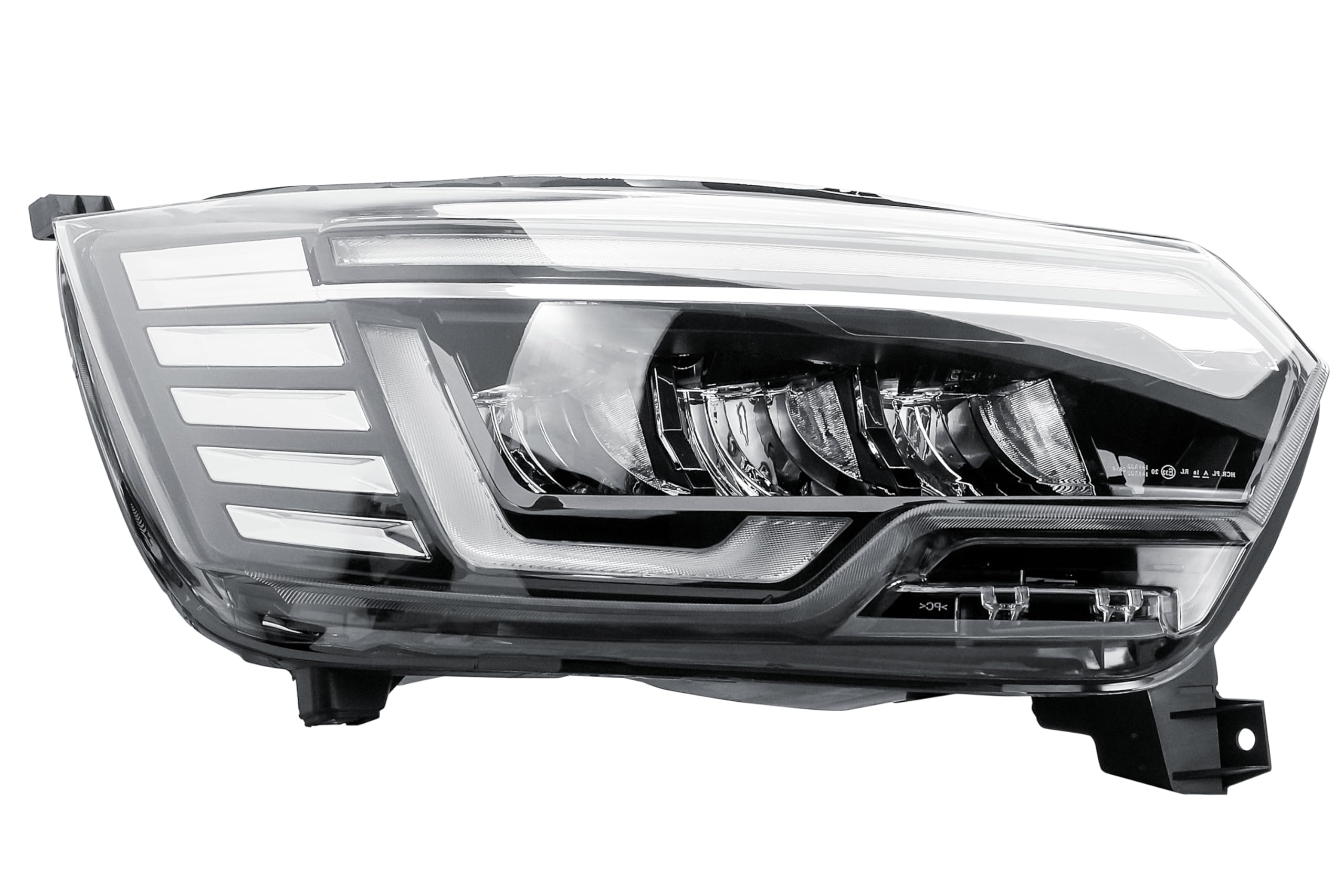 LONGLING Faro anteriore Fari Destri Lato Passeggero Fari Anabbaglianti a LED Completi con Motore per Renault Trafic 2022-2025