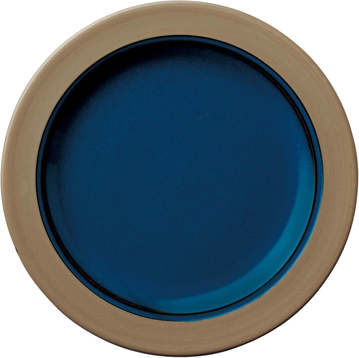 Koyo Pottery 13487008 Countryside, Lake Blue, 6.3 inches (16 cm), Bread Dish, Dishwasher Safe, Made in Japan