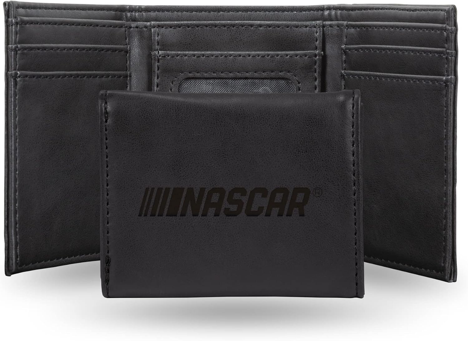 Rico Industries NASCAR Racing Laser Engraved Faux Leather Tri-Fold Wallet - Men's Accessory image 5