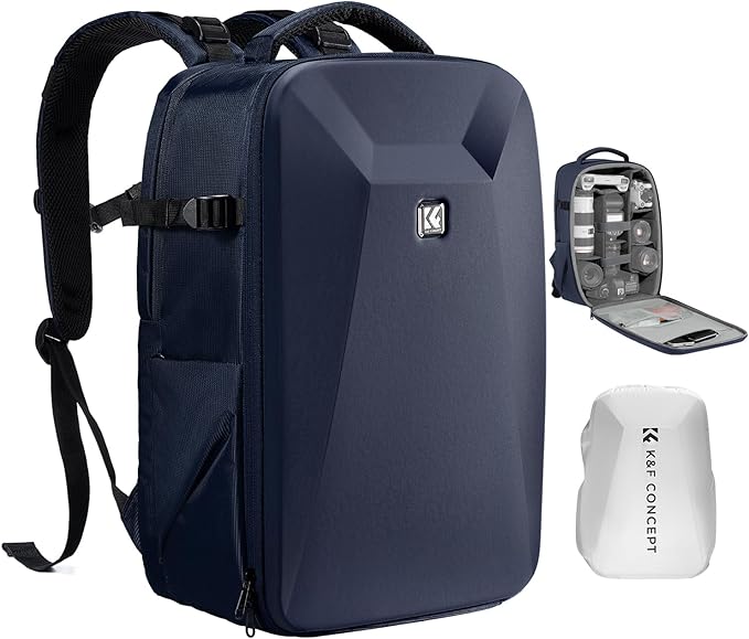 K&F CONCEPT Zaino Fotografico Impermeabile DSLR