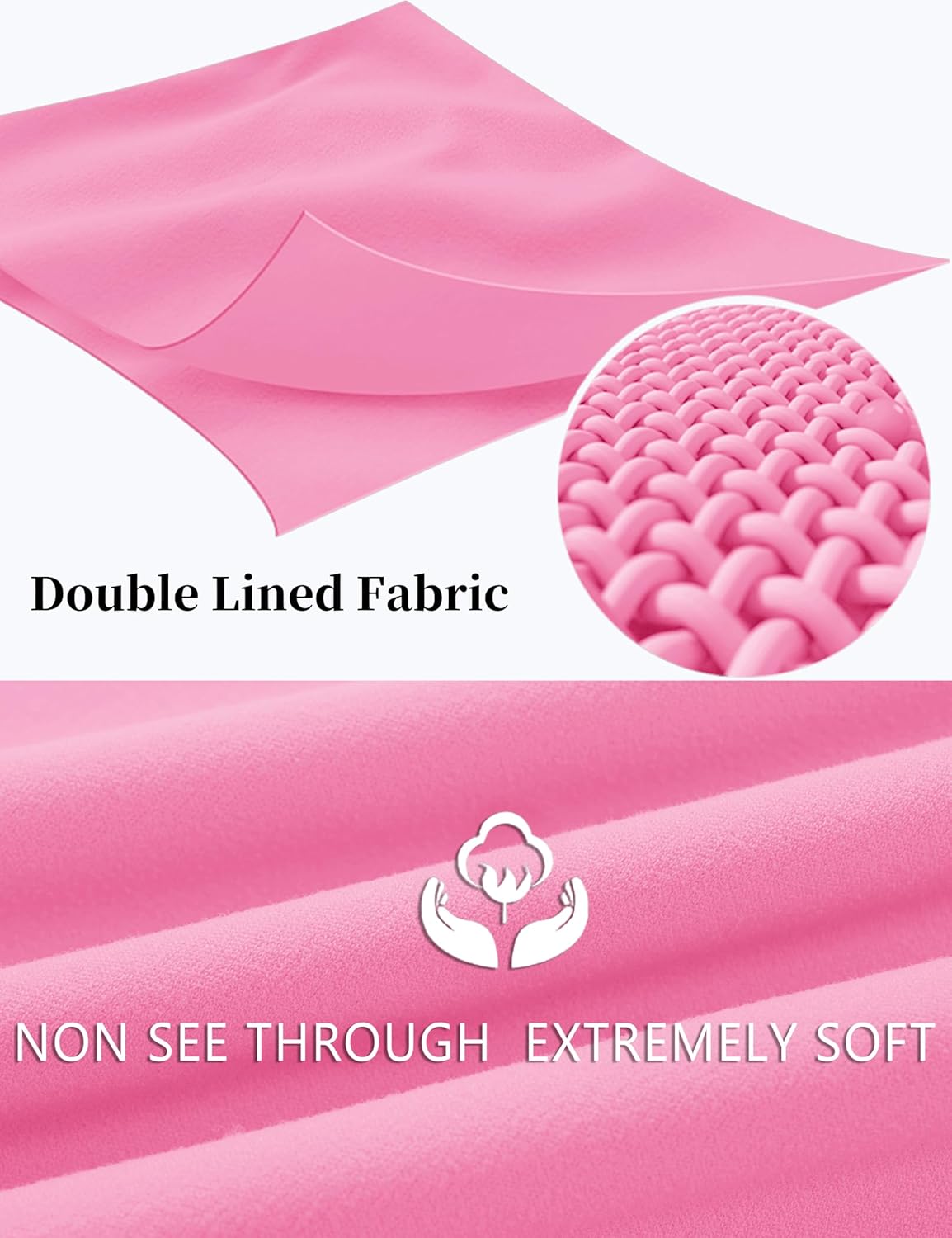 YUCOLEN Women's Double Lined Tank Top Fitted Scoop Neck Casual Basic Summer Tank Sleeveless Tops - Image 6