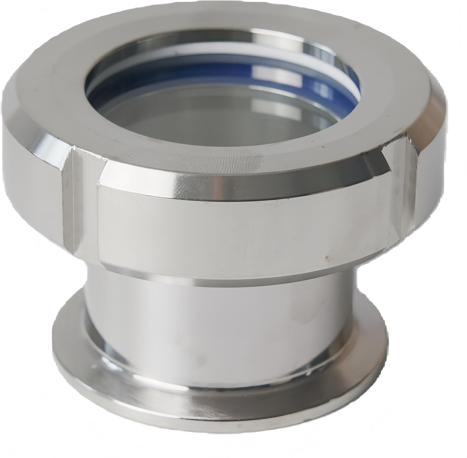 Tri Clamp Sight Glass Front Facing Stainless Steel (4 inch Tri Clamp)