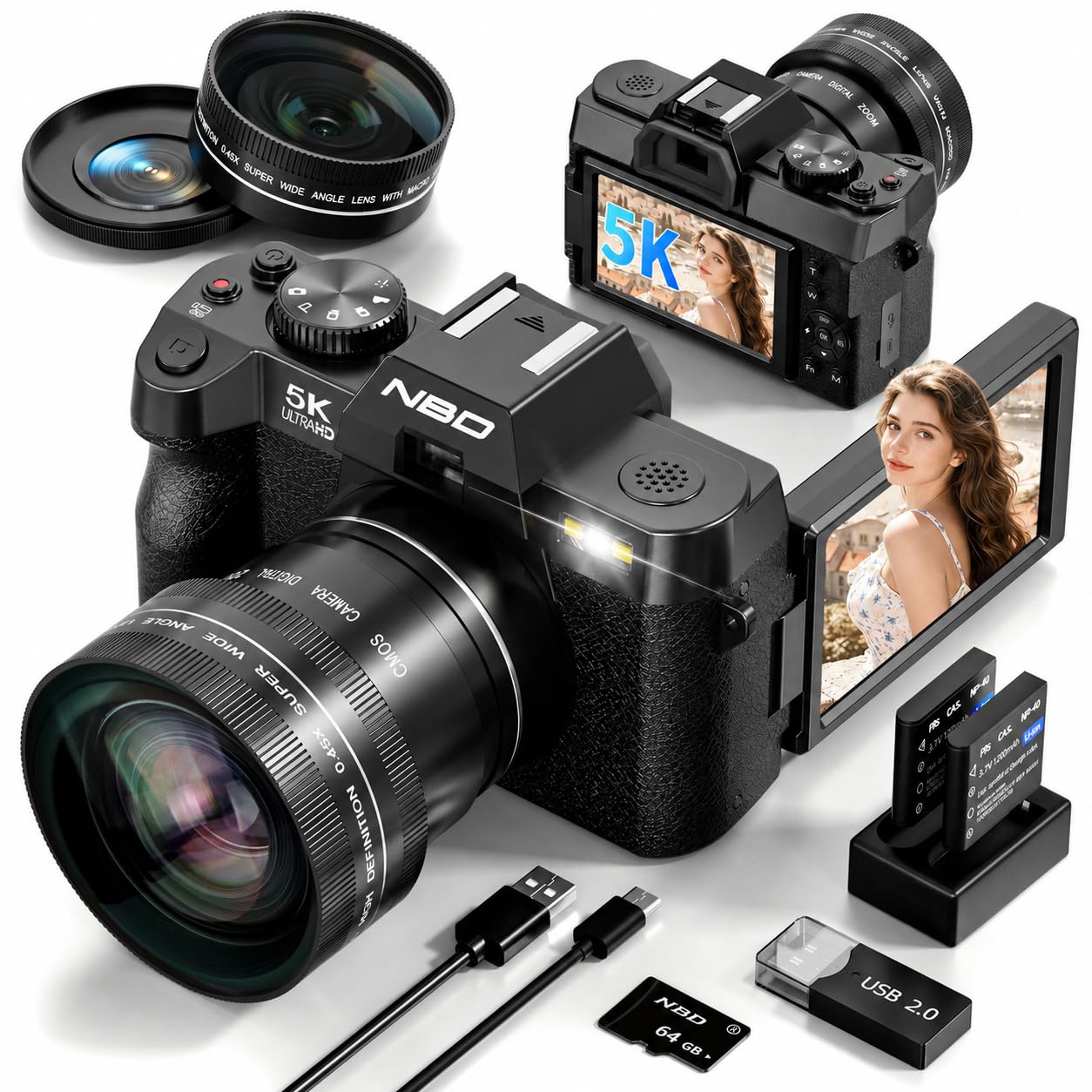 NBDDIGITAL 5K Camera
