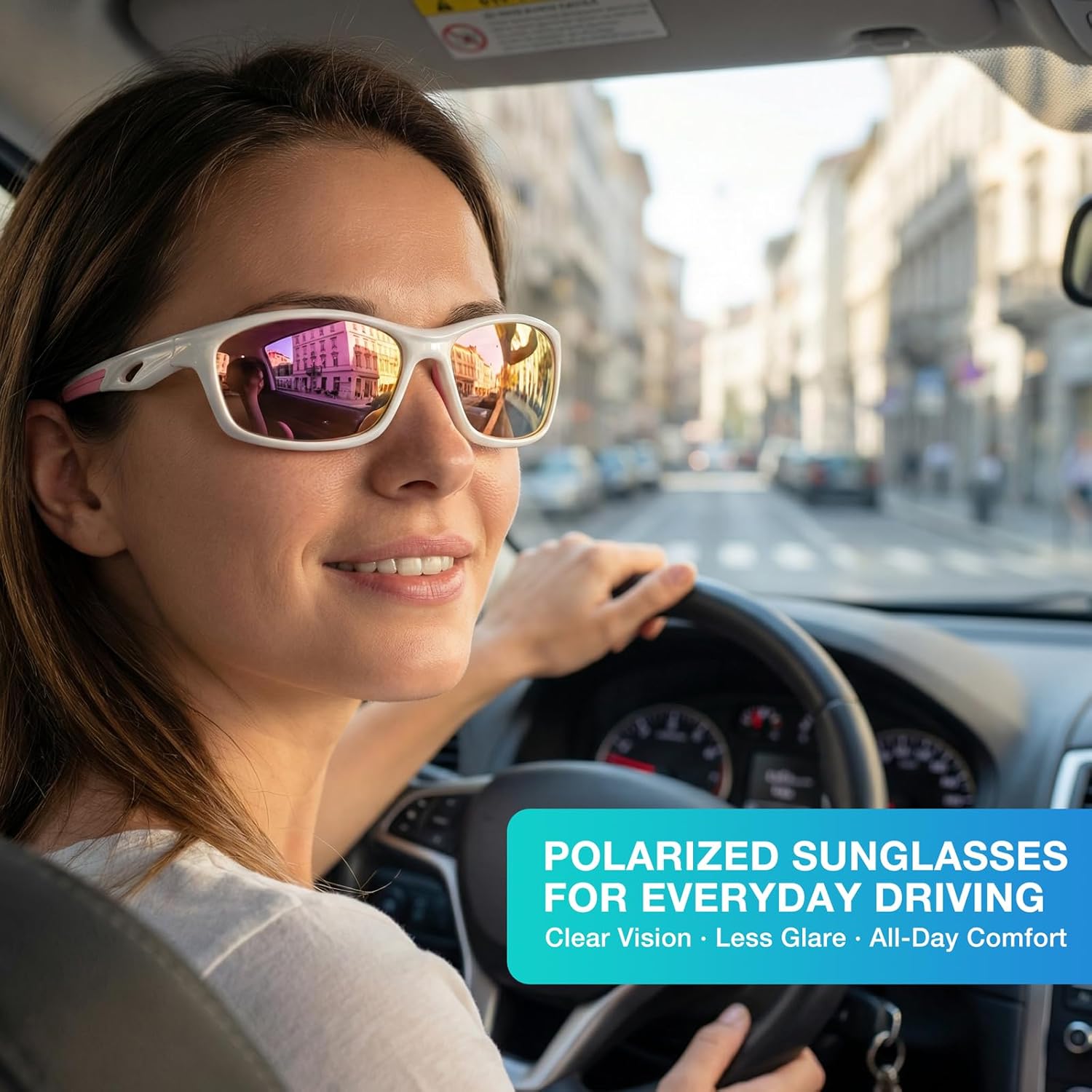 RIVBOS Sunglasses for Men Women Polarized UV Protection Sports Fishing Driving Shades Cycling RB833 - Image 2