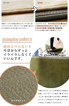 Amazon.co.jp: 防音 ふかふか下敷き専用ラグ ふかぴたPLUS プラス