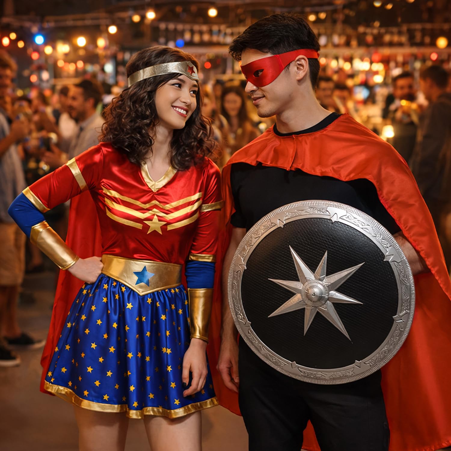 Boland - Costume da supereroina per feste a tema, Halloween o carnevale, set di costumi da superdonna
