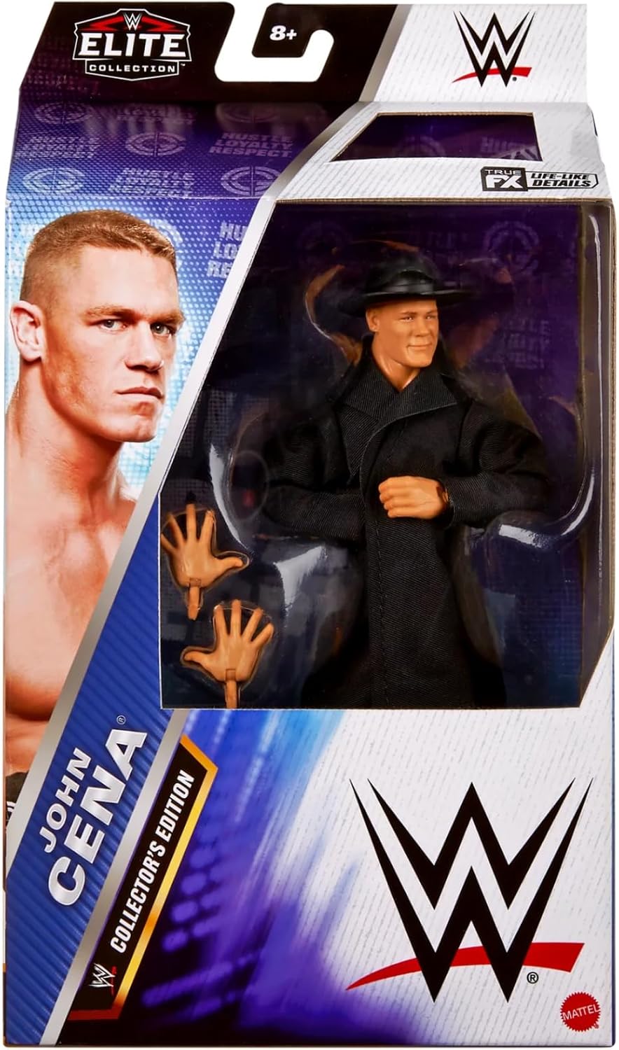WWE John Cena Exclusive Retirement [Collector's Edition] 2025 Mattel Elite Collection Series 118 Wrestling Action Figure Toy