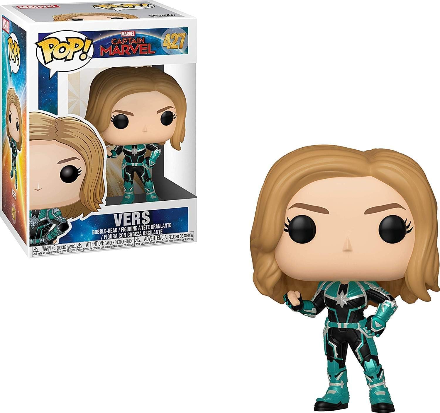 Funko Pop! Marvel: Captain Marvel - Nick Fury