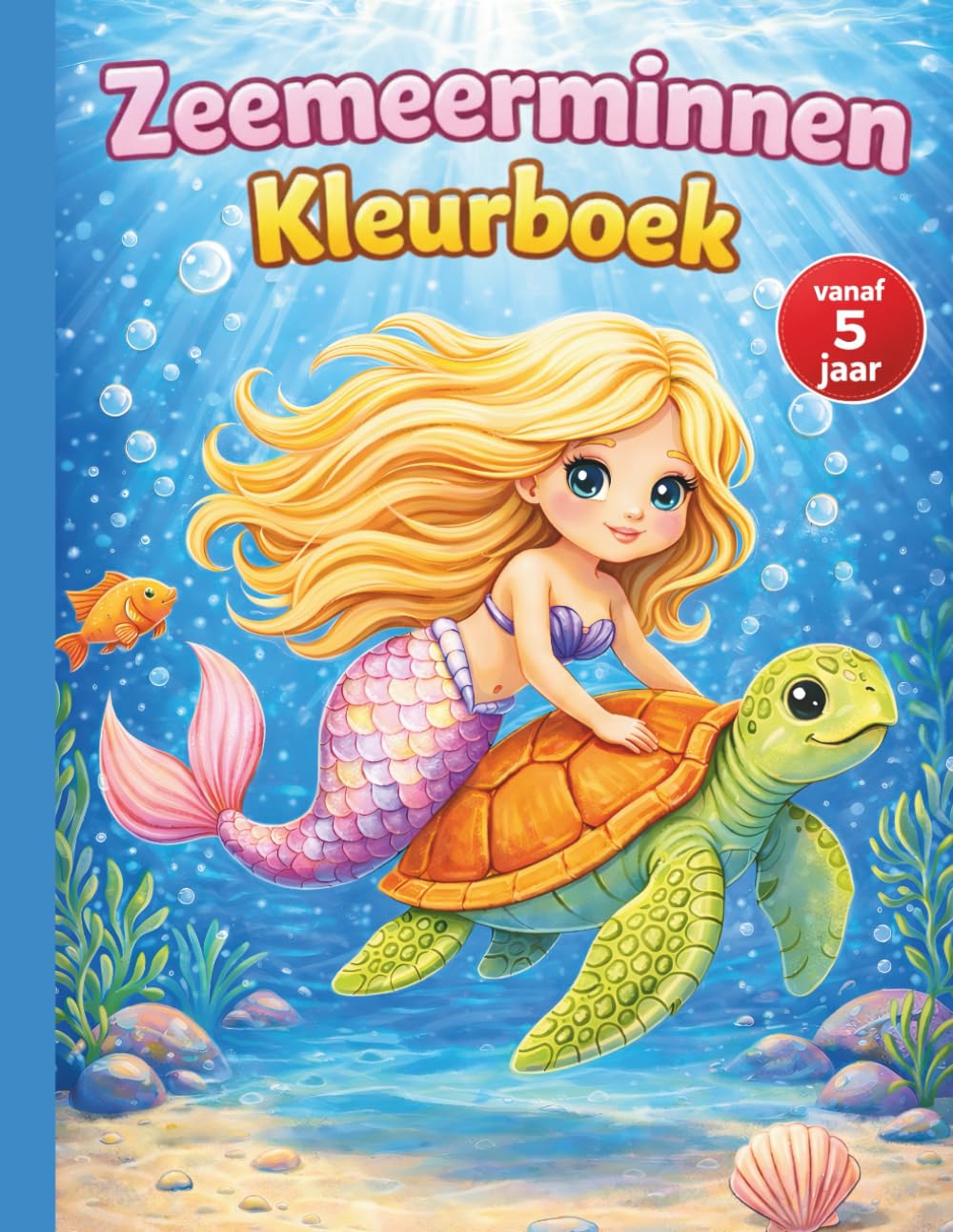 Zeemeerminnen Kleurboek: 50 prachtige kleurplaten voor kinderen vanaf 5 jaar