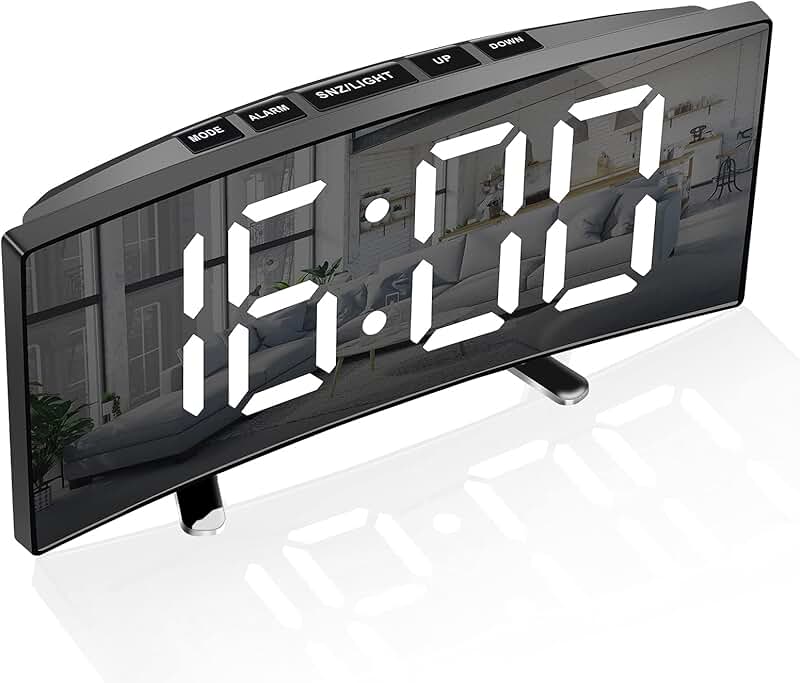 Amazon.co.uk illuminated alarm clock