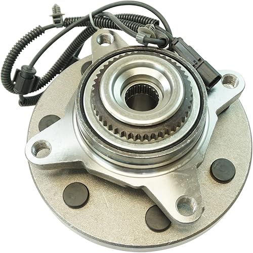 Vista 1417 de TRQ Juego de 2 rodamientos y bujes de rueda trasera izquierda y derecha compatible con Ford Expedition 2007-2010 Lincoln Navigator 2007-2010