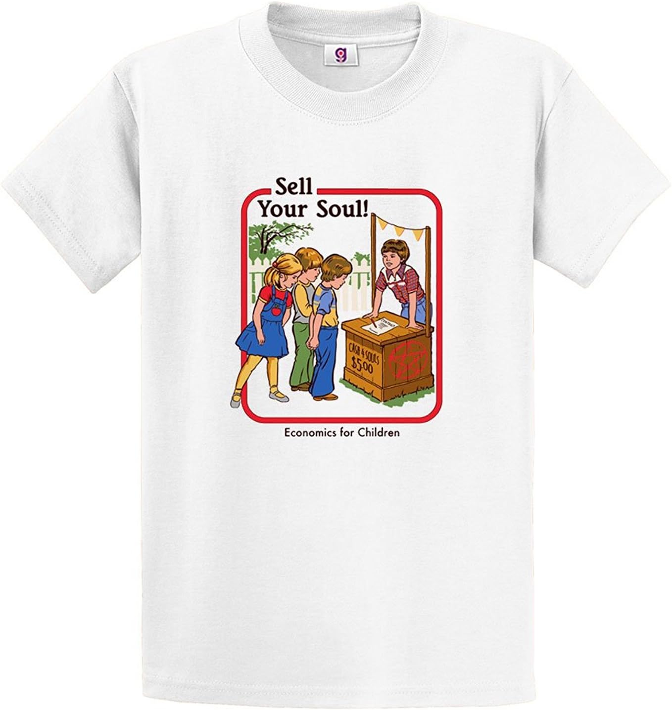 Inspired Funny Sell Your Soul Economics Capitalist Entrepreneur T-Shirt