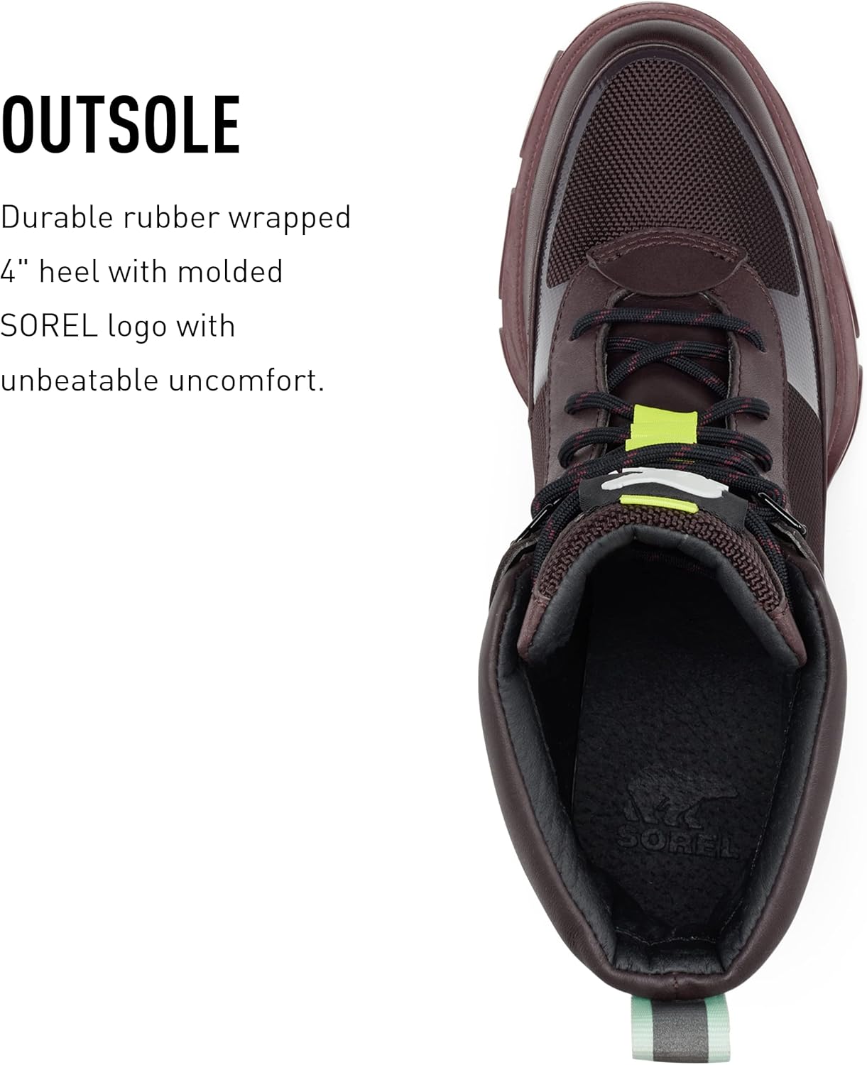 Sorel Women's Brex Heel Lace Boot