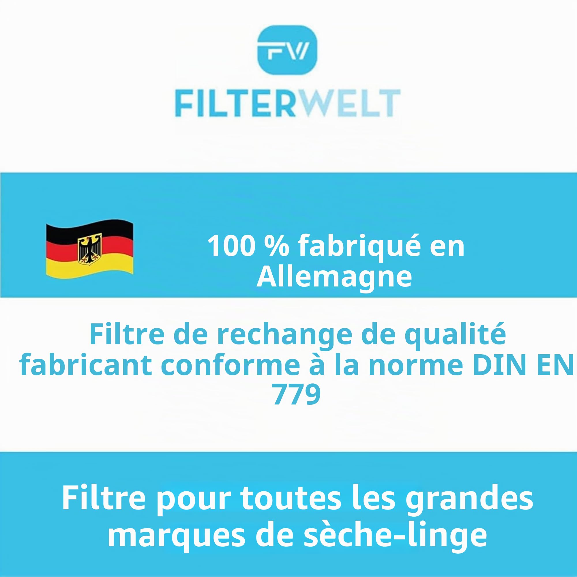 Lot de filtres compatibles avec les filtres Miele Active AirClean 7236280 / KKF-RF | Filtre à air pour réfrigérateur – Filtre à charbon actif Filtre anti-odeurs Air Clean