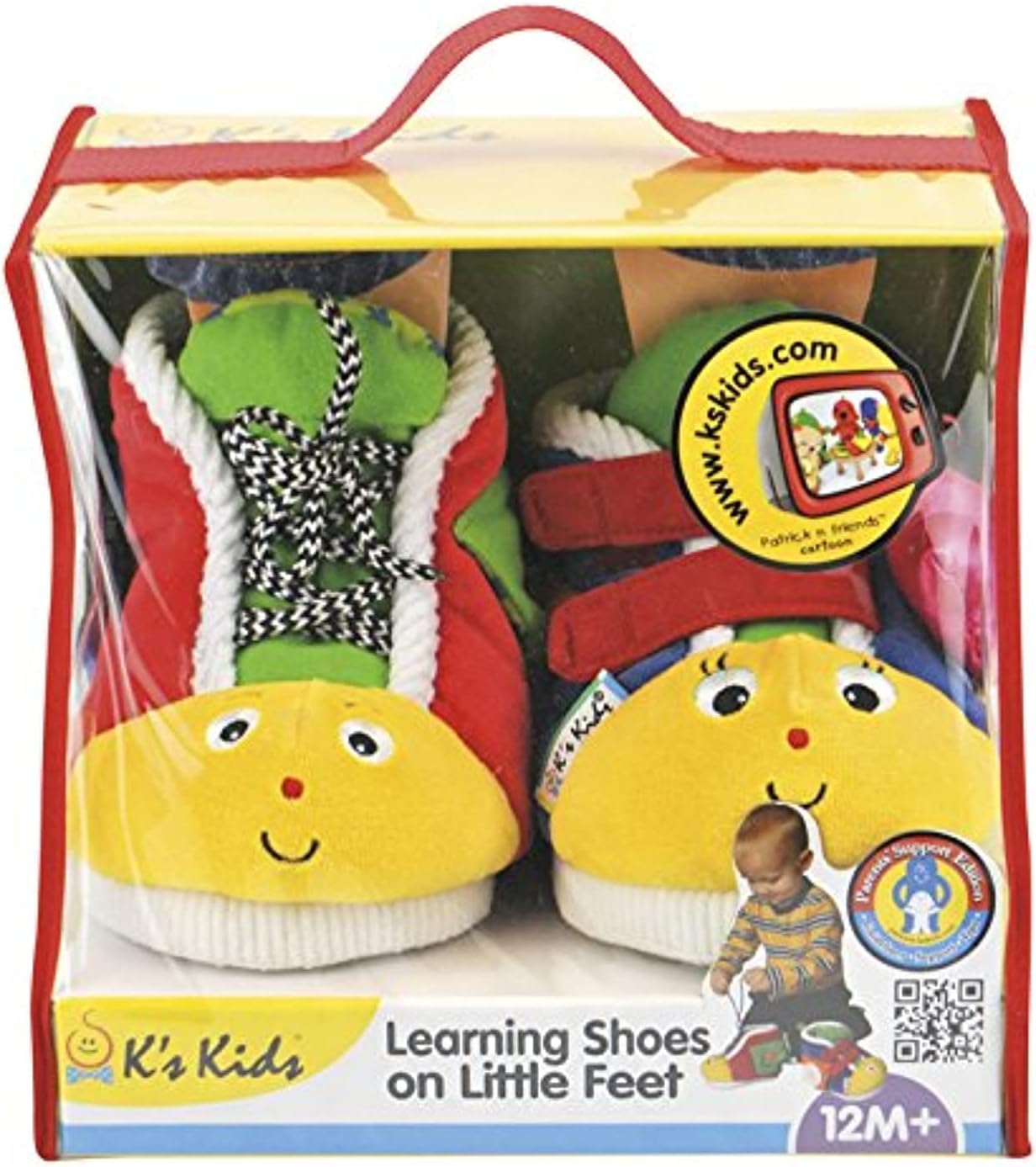 K's KidsLearning Shoes on Little Feet