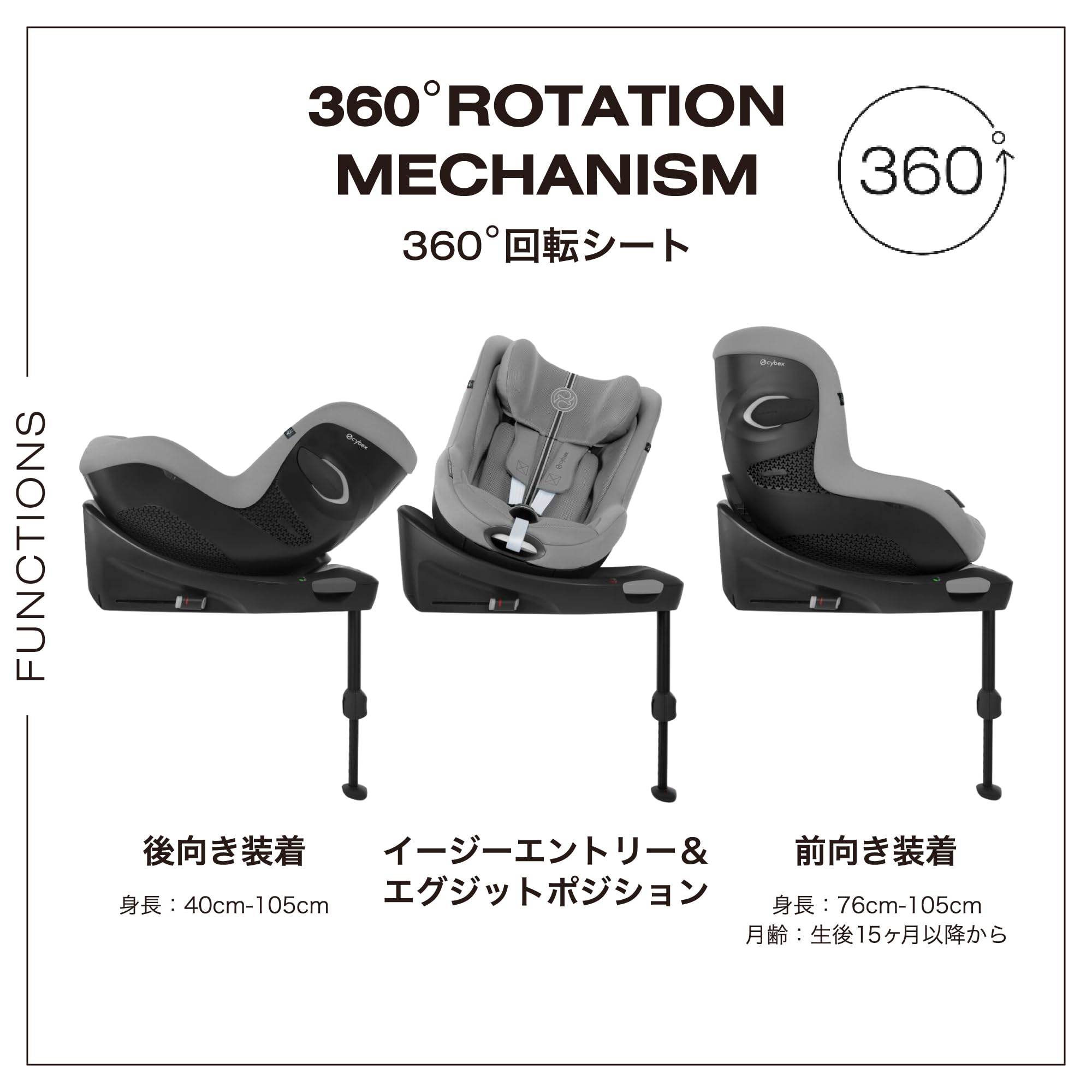 Amazon.co.jp: 【Amazon.co.jp限定】cybex [ サイベックス ] シローナ 