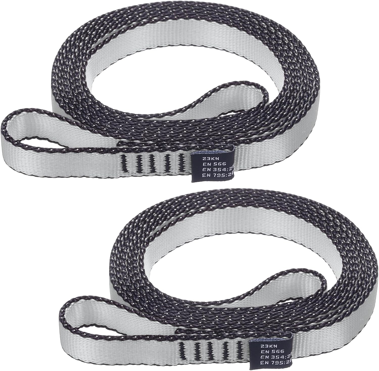 PATIKIL Nylon Climbing Slings, Strong Webbing Straps Rock Climbing Straps for Aerial Yoga Hammock Swing