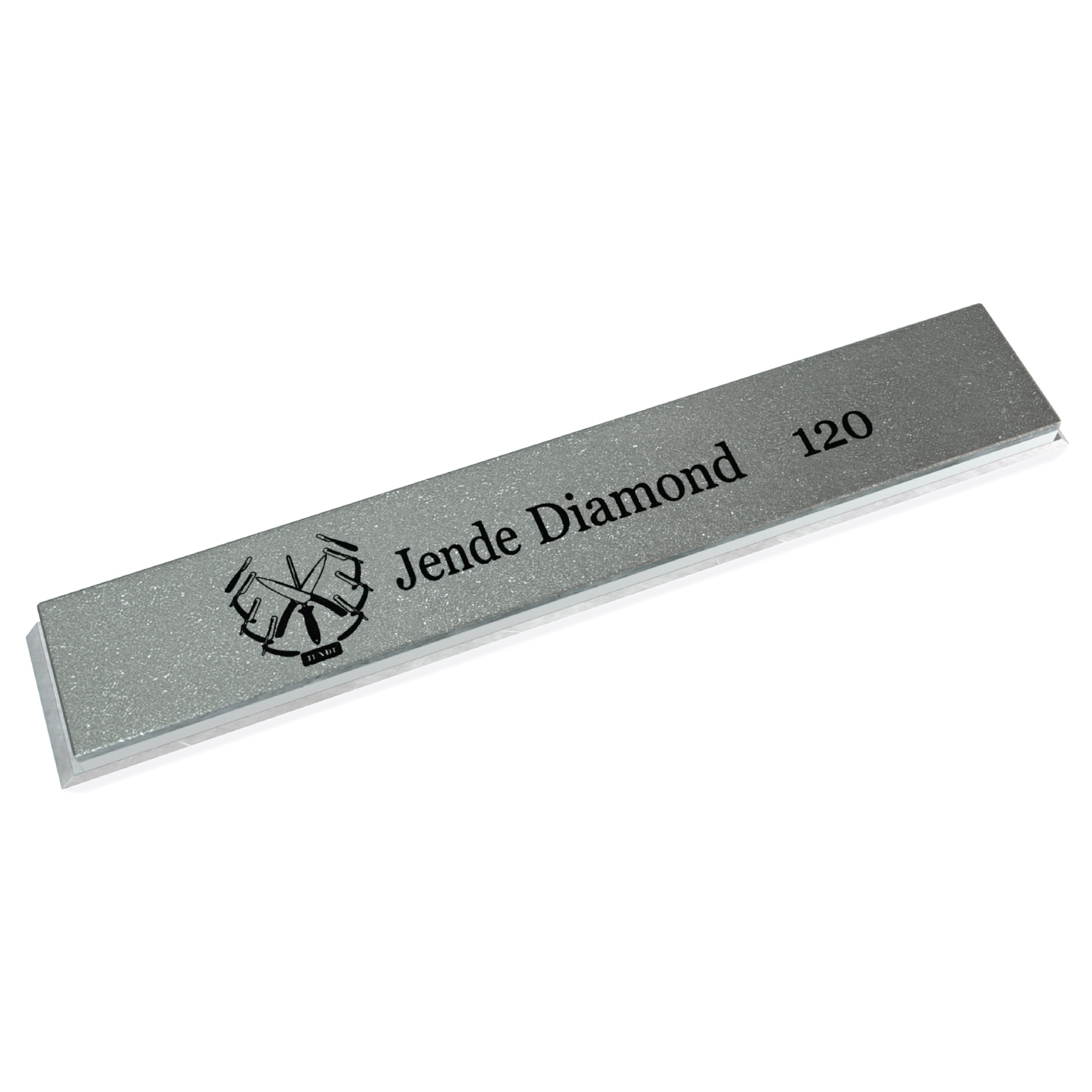 1x6 Jende Diamond Sharpening Stone Plate for Edge Pro, Jende JIGS, TSProf, Hapstone Sharpener, Ruxin (120 Grit)