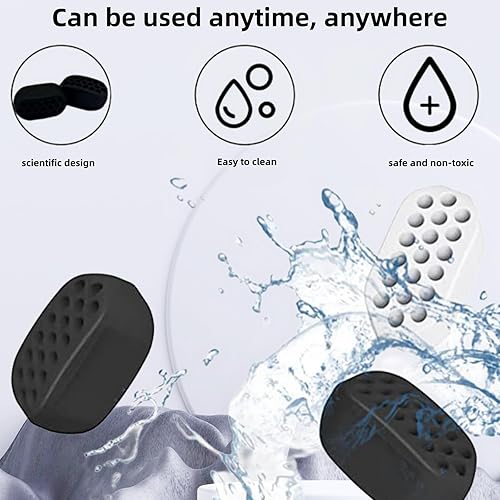 Miniatura 3 de Ejercitador de mandíbula para hombres y mujeres, ejercitador de mandíbula, tóner de mandíbula con 3 niveles de resistencia, entrenador de mandíbula