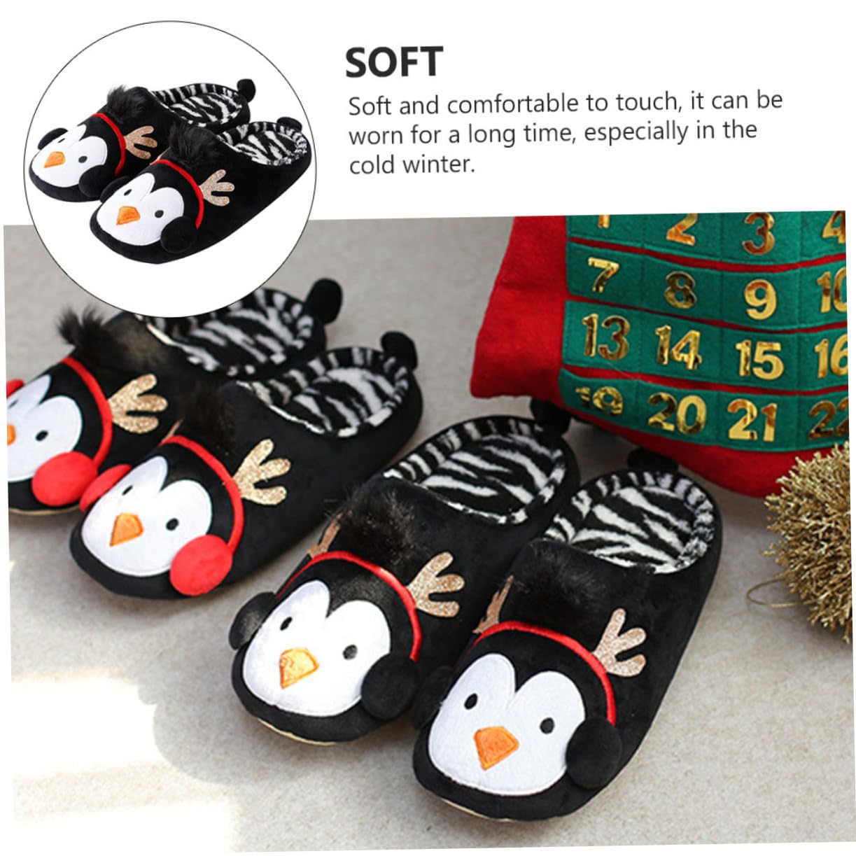 Pantofole Da Casa Calzini Pantofola Per Calda Pantofola Pantofole Invernali Per Pantofole Calde Pantofola Invernale Per Peluche Accogliente Black