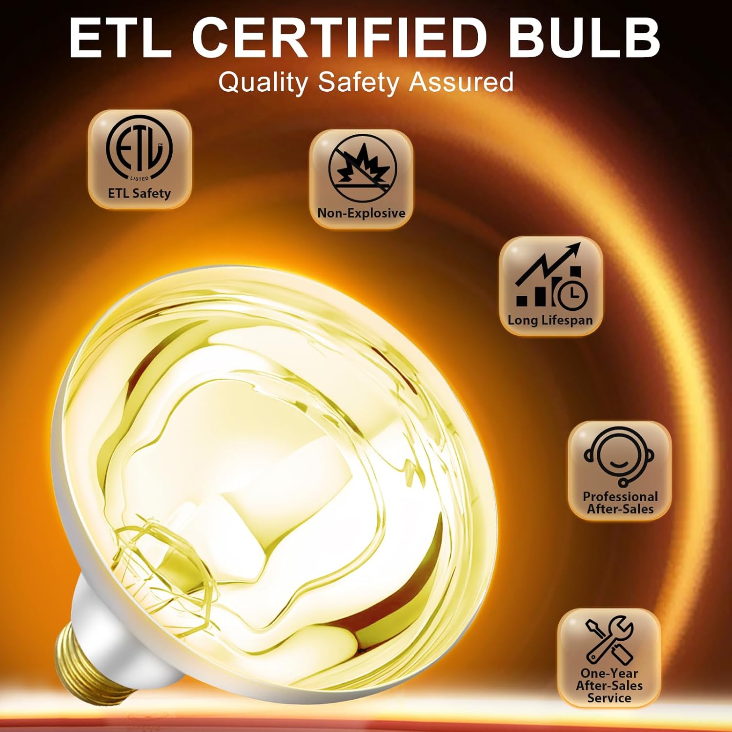 Portable Food Heat Lamp [Fast & Uniform Heating] [Compact Design] Commercial Food Warmer Light, 250W Heat Lamp for Food, Warming Lamp for Parties, Buffet, Restaurant, Kitchen, Home Use (Black)