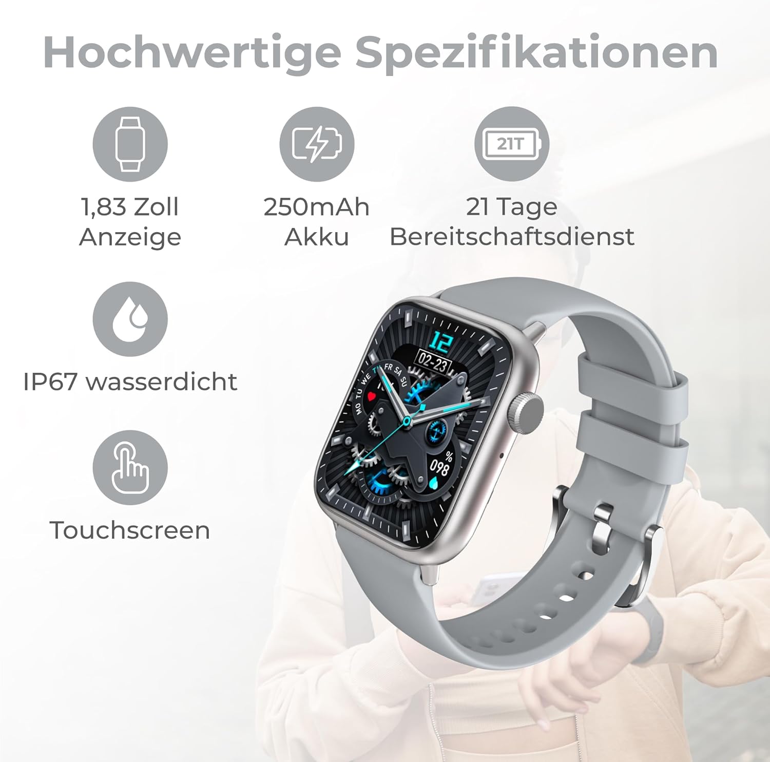 Smartwatch specifications overview