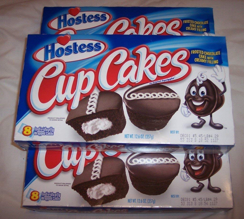 Amazon.com : Hostess Cup Cakes -3 Box Pack- 24 Cup Cakes : Snowballs Hostess  : Everything Else