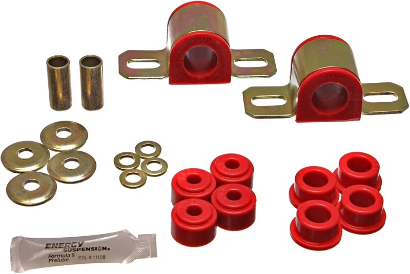 Buchas da barra estabilizadora Energy Suspension Hyper-Flex 25 mm para Cherokee/Comanche – Conjunto