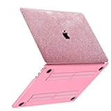 Bling Rhinestone Case for MacBook Air 15 inch 2025 2024 2023 Release M4 A3241/M3 A3114/M2 A2941 Chip with Liquid Retina Display Touch ID,Glitter Sparkle Diamond Fashion Luxury Shiny Shell
