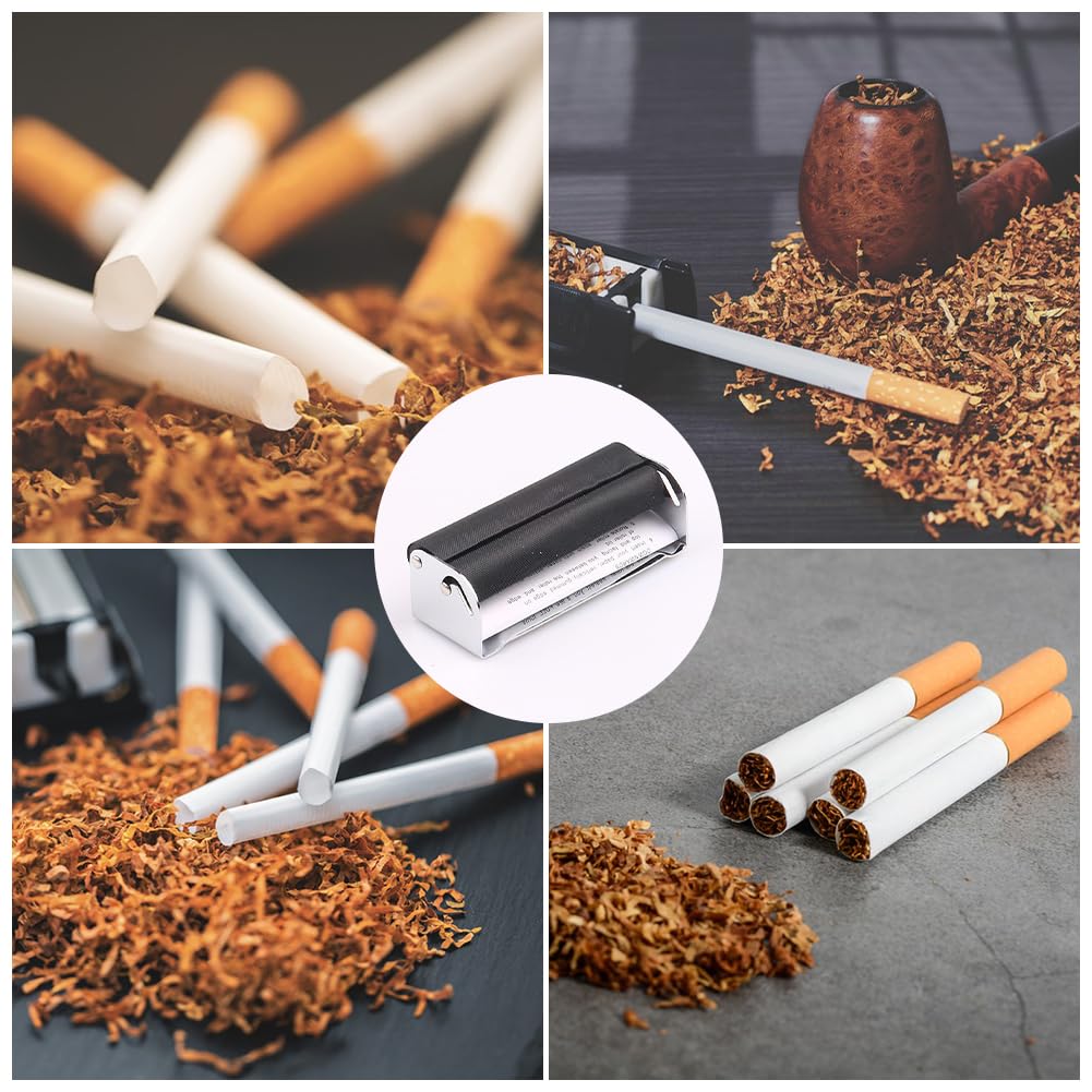how to roll your own cigarettes with a roller Tobacco Roller, Cigarette Machine, 70 mm Cigarette Roller, 2 Pieces  Cigarette Lathe, Joint Lathe, 2-in-1 Cigarette Rolling Machine, Cigarette  Rolling Machine, for Rotary Tobacco Men, Gift, Black : Amazon.ie: Health &  Household