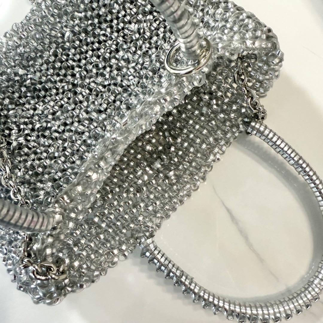 Amazon.co.jp: ワイヤーバッグ アンテプリマ風 ミニアトゥーラ ノー