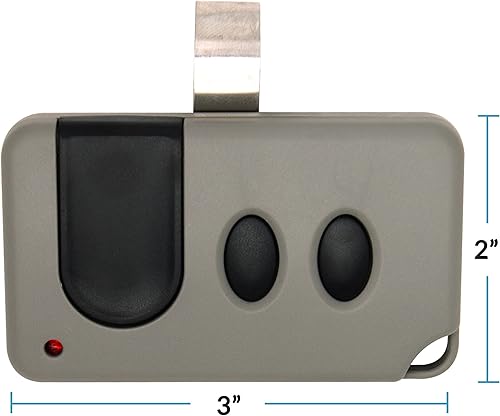 Miniatura 5 de Garage2Go Reemplazo remoto de puerta de garaje para Sears Craftsman Liftmaster (139.53753) 371LM (botón de aprendizaje púrpura) (paquete de 2)