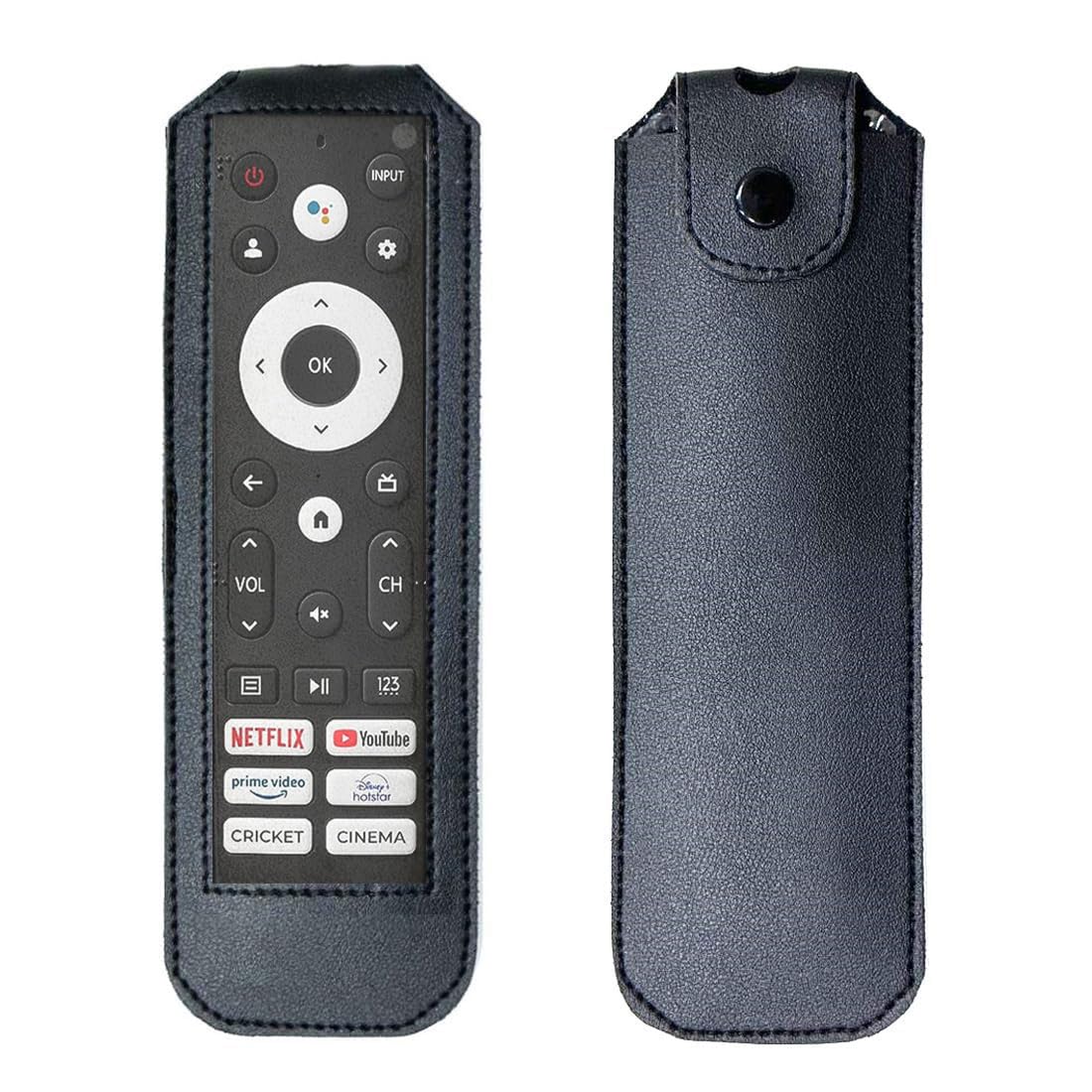 Zaoma Flip Cover Compatible for Vu GloLED Series 4K Smart LED Google TV Remote Control Cover (Black) (B0CN4LGZMP) Amazon Price History, Amazon Price Tracker