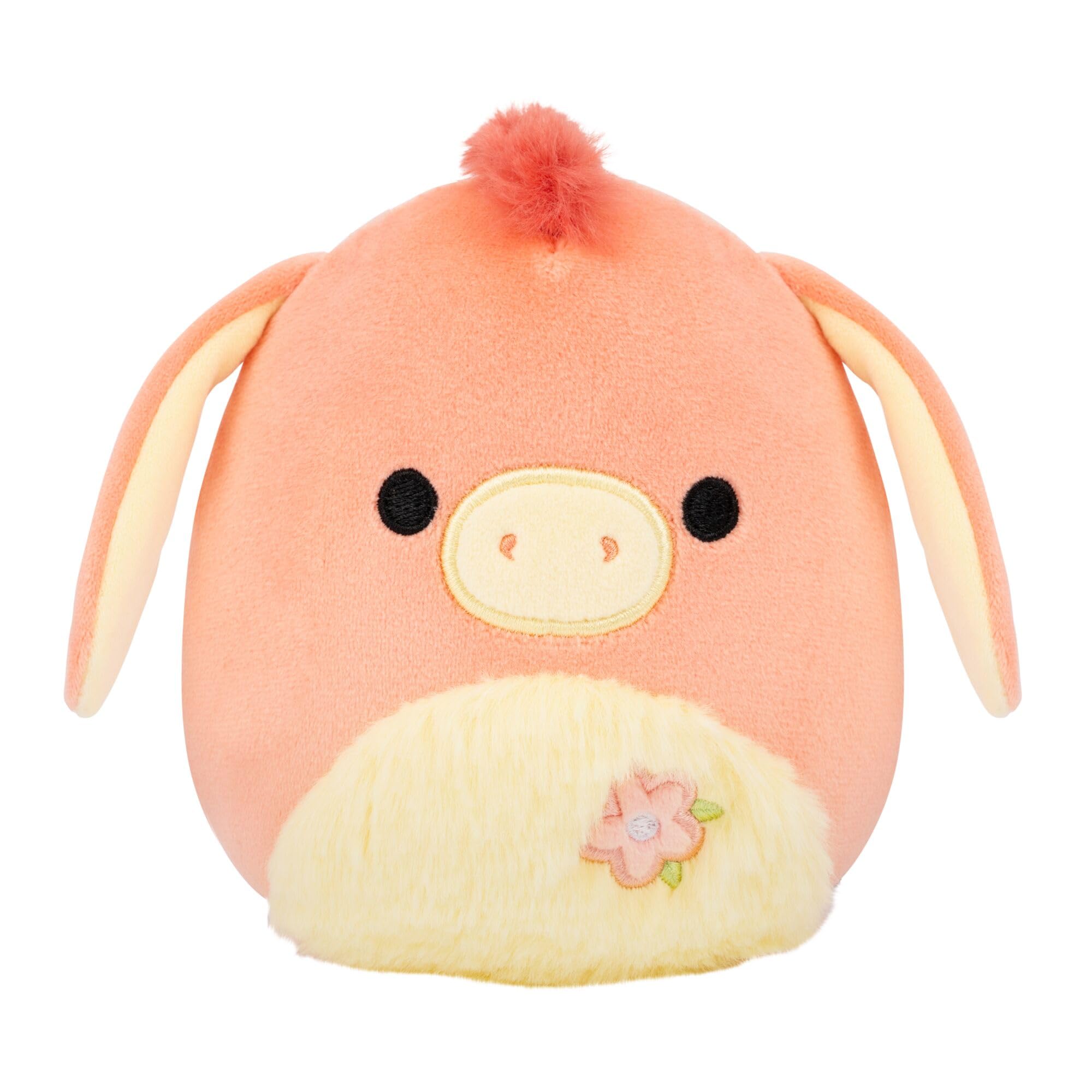 Original 7.5-Inch Llewyn the Peach Donkey - Easter Plush