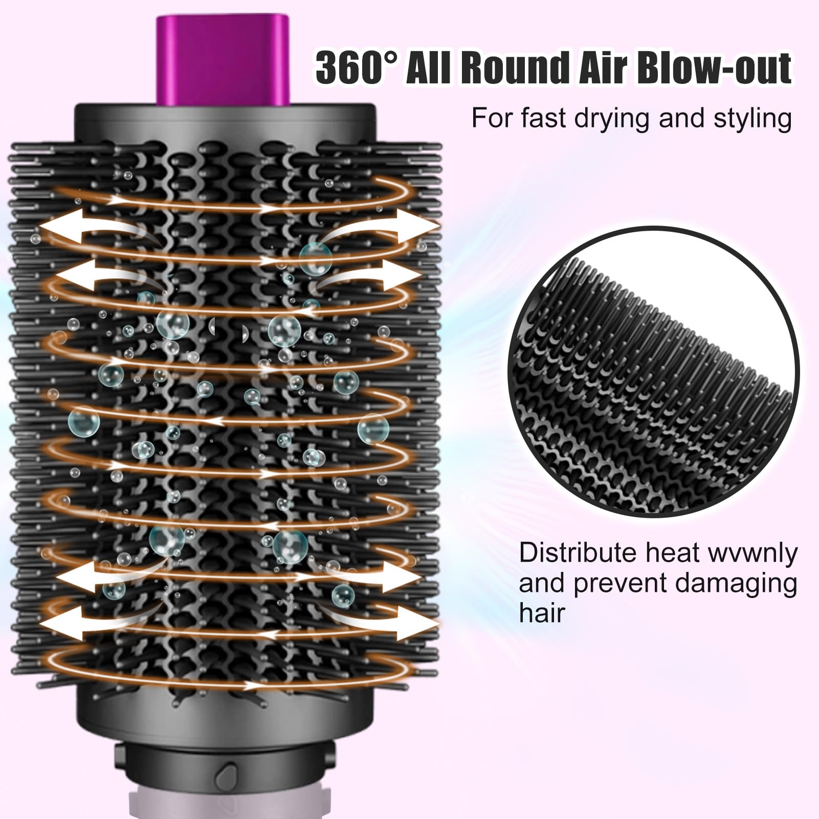 Amazon | ダイソン for Airwrap HS01、HS05、HS08用 大型ラウンド