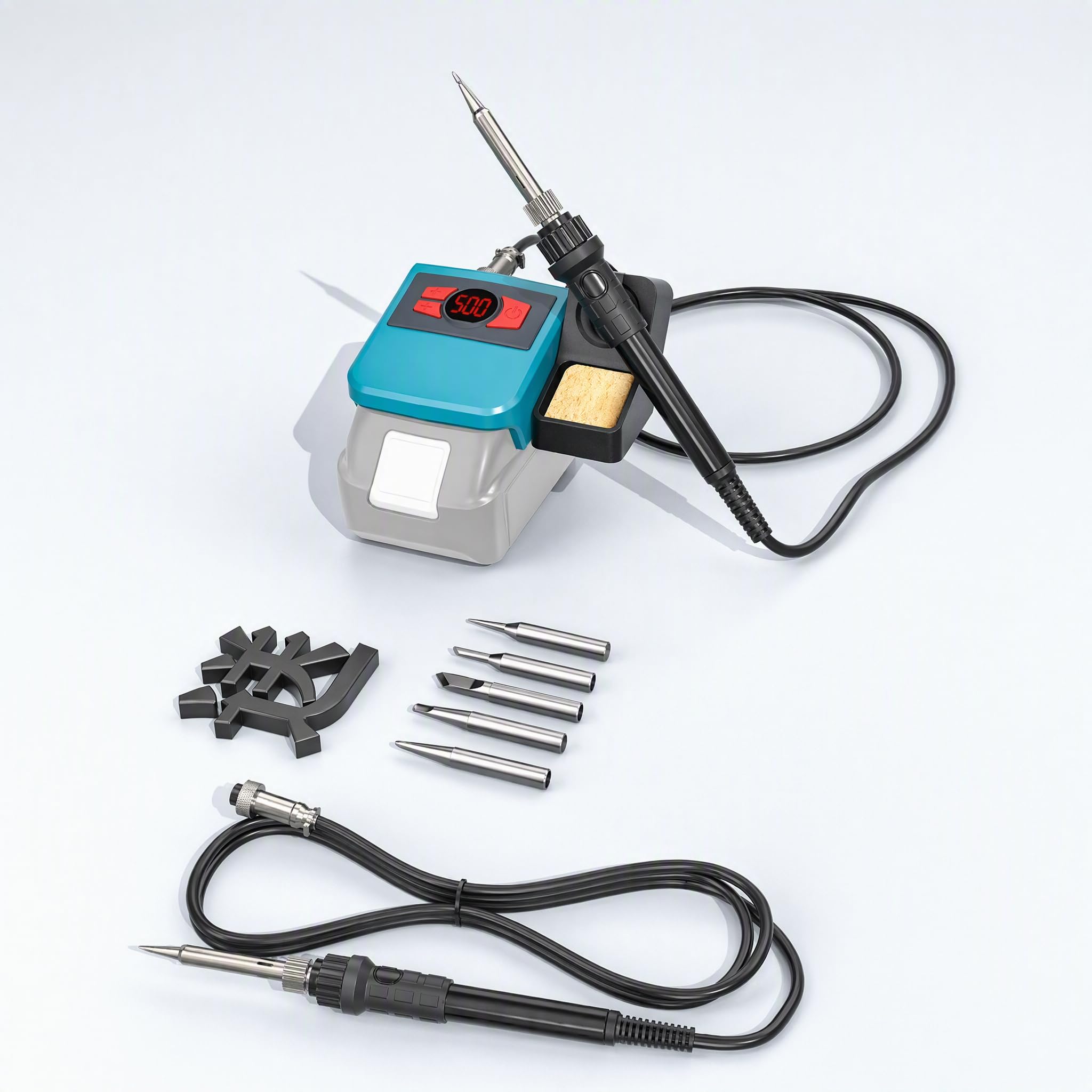 Fer à souder sans fil compatible avec batterie Makita 18 V, kit de fer à