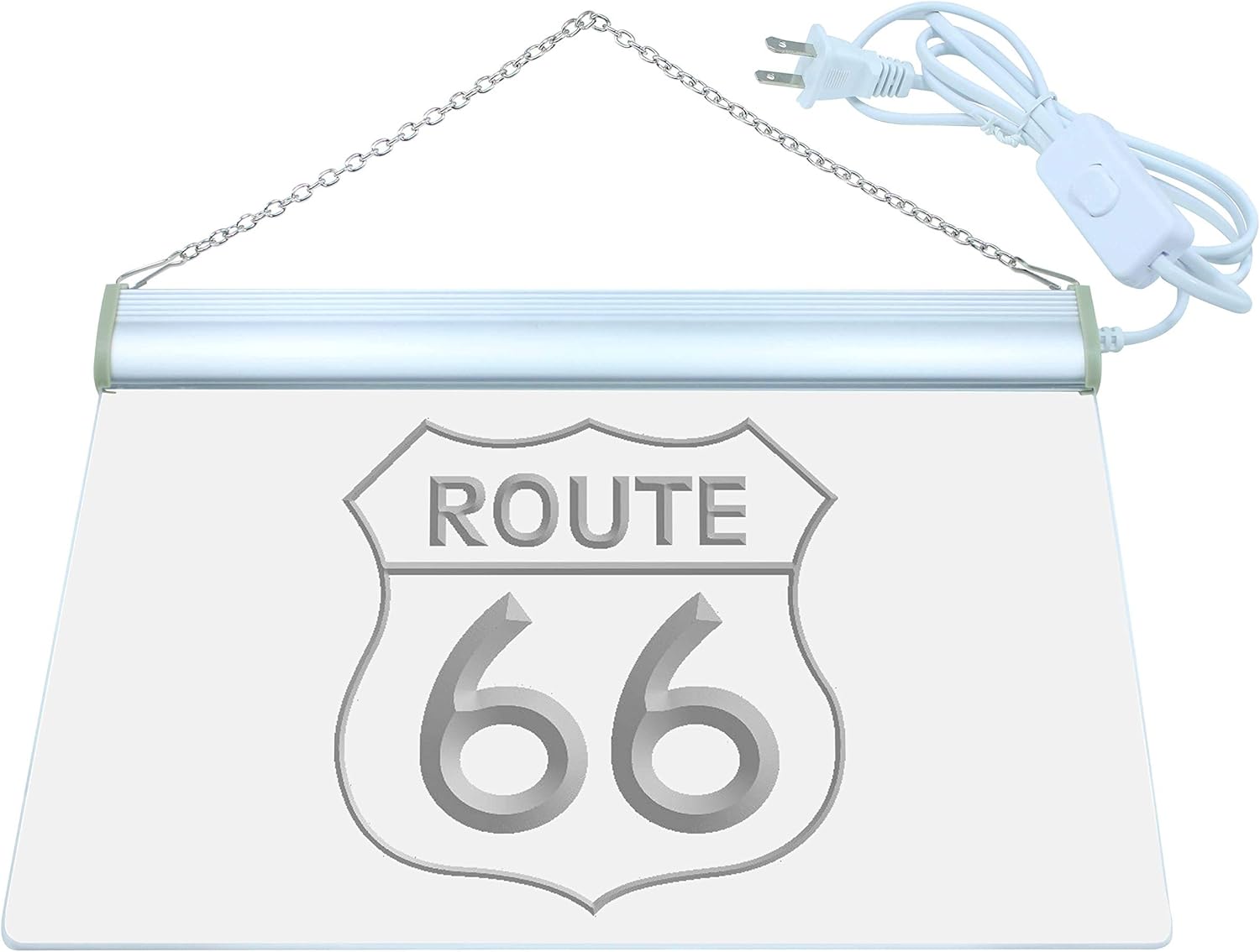 ADVPRO Historic Route 66 Mother Road LED Sign Neon Light Sign Display NR i371-g(c)