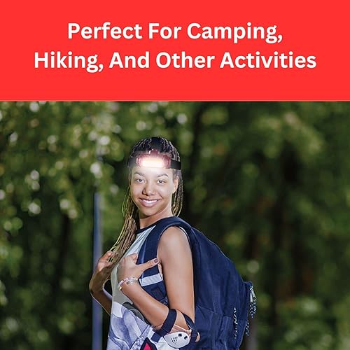 Miniatura 2 de Ventilador recargable 2 en 1 de linterna BO. 6 luces LED COD ultra brillantes ventilador personal lámpara de cabeza incorporada con cable de carga