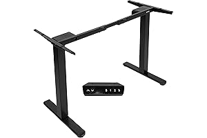 VIVO Electric Dual Motor Standing Desk Frame For 41 to 82 Inch...