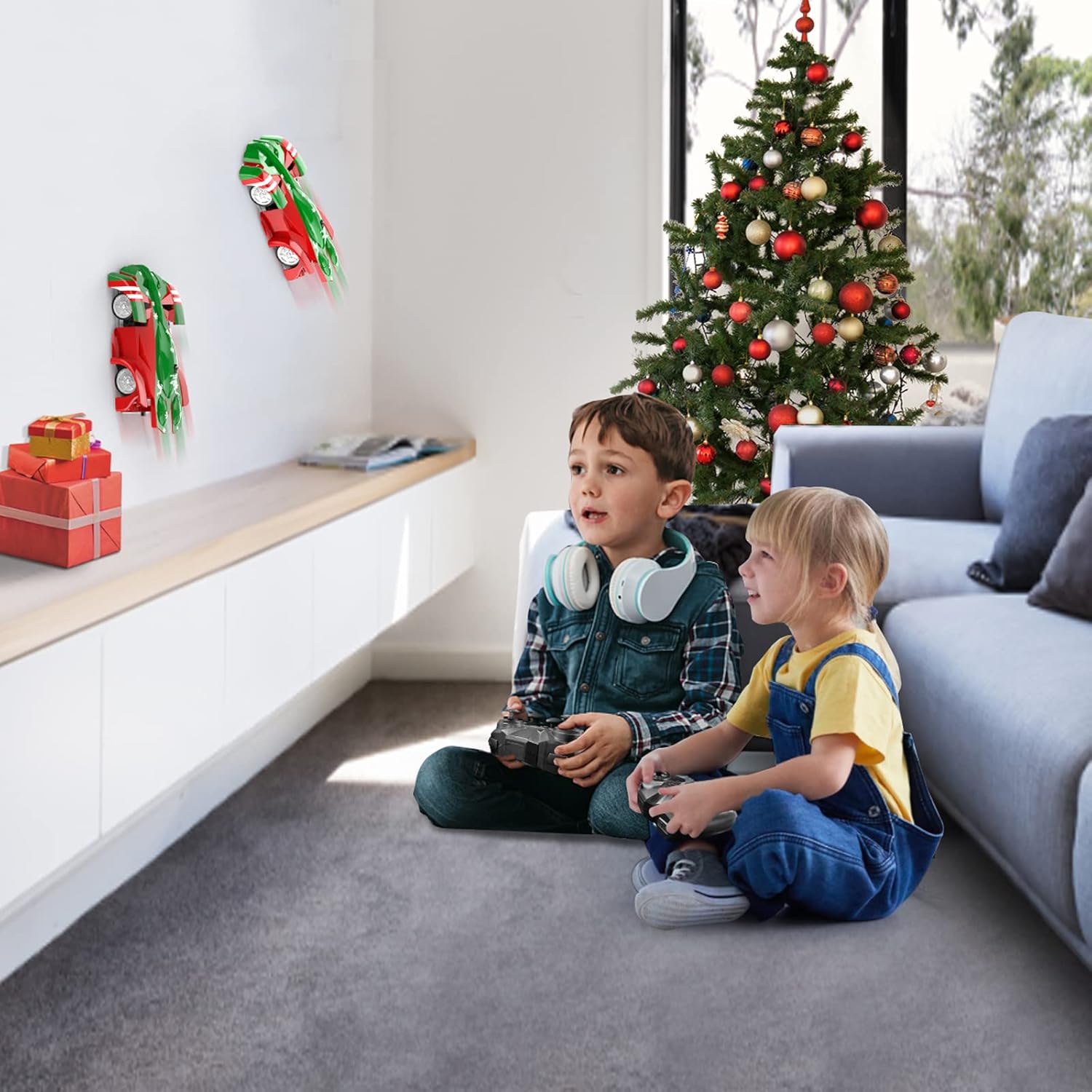 Wall Climbing Remote Control Car (Xmas)